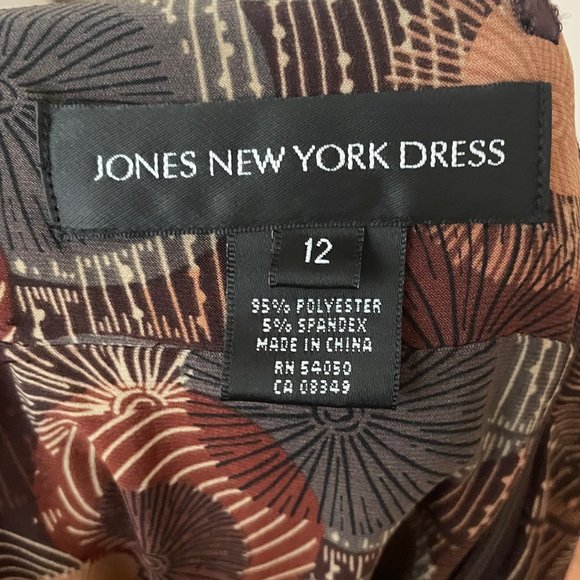 Jones New York Dress Halter Top with Ruching Around Waist – Size 12 - Vintage - Picture 7 of 8